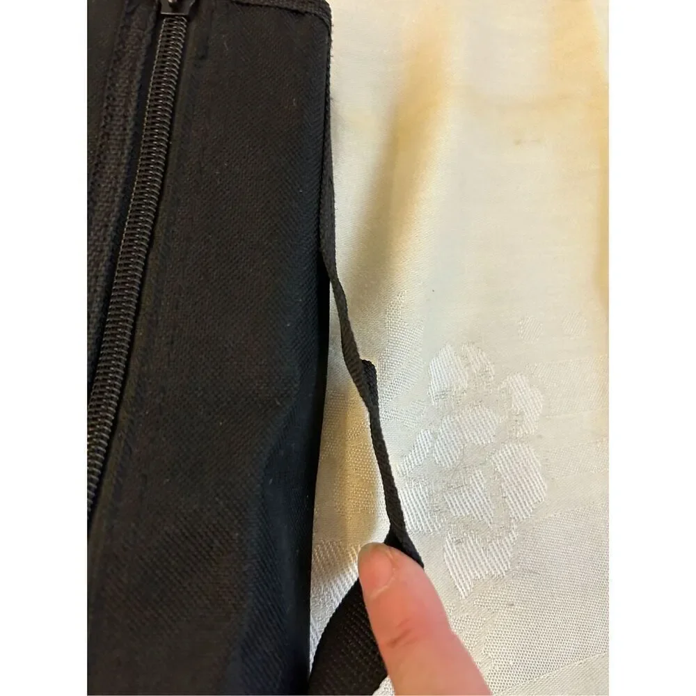 Zondervan black bible organizer 11x9” Fish logo‎
